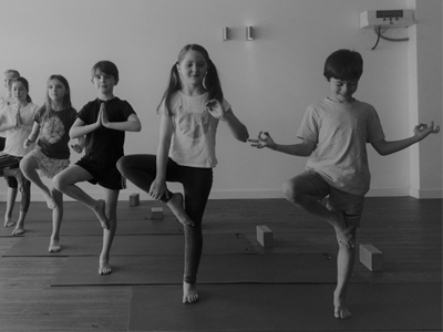 Young people and yoga